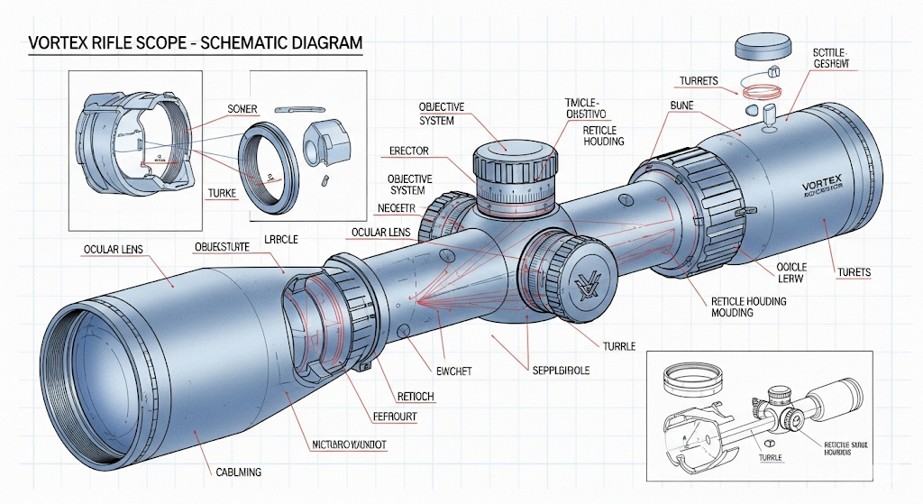 Vortex riffelkikkert