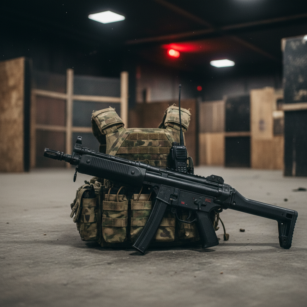 MP5 Softgun: Kompakte Maskinpistoler til CQB