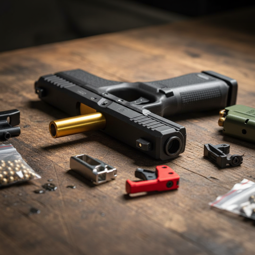 Glock 19 Airsoft: Opgraderinger, Dele og Alternativer