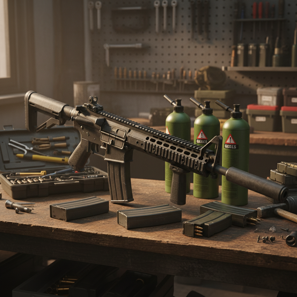 GBBR Airsoft: Modeller og Udstyr til Realistisk Hardball