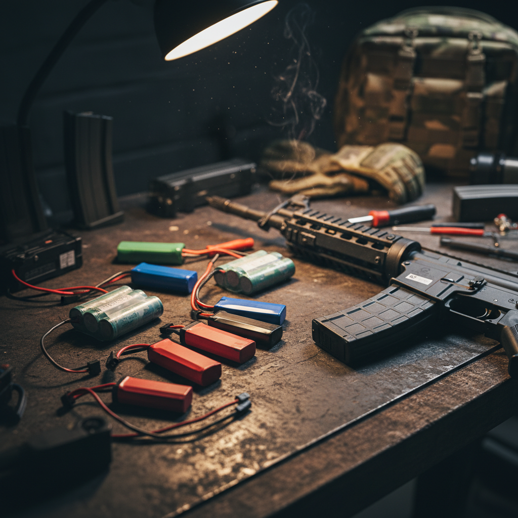 Batteri Airsoft: Vælg den Rigtige Strømkilde